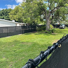 Chain-Link-Fence-with-Privacy-Mesh-Bradenton-FL 1