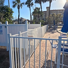 White-Aluminum-Fence-Installation-for-Pool-Safety-in-Redington 3